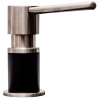 Дозатор для моющего средства Blantek ZK-01-BS (нержавеющая сталь/черный матовый) в Пинске