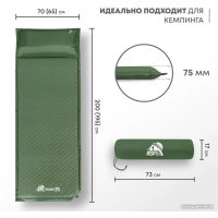 Самонадувающийся коврик RSP Outdoors Sunny 75