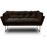 Диван Brioli Анико двухместный (V12/коричневый)