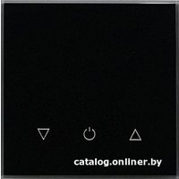 Беспроводной выключатель для жалюзи DeLUMO Senso одноканал. трехклавишный 9005 (классический черный)