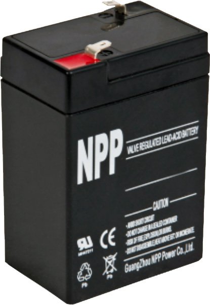 

Аккумулятор для ИБП NPP NP 6-2.8 (6В/2.8 А·ч)
