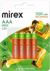 AAA 1100mAh 4 шт HR03-11-E4