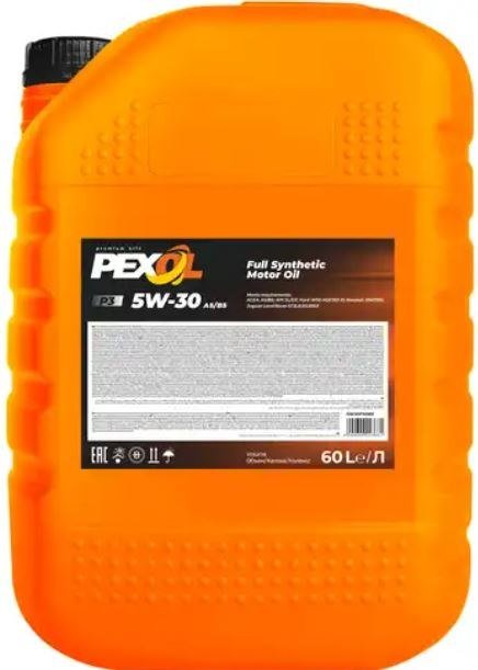 

Моторное масло Pexol P3 5W-30 A5/B5 SL/CF 60л