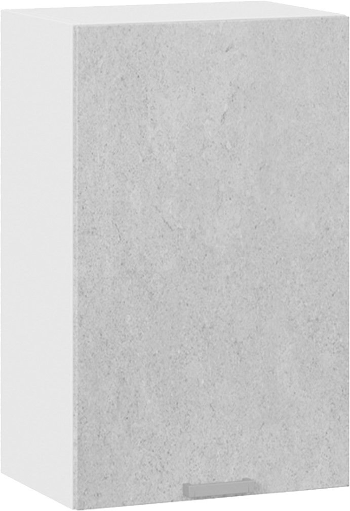 

Шкаф навесной Трия Гранита 1В45 (белый/бетон снежный)