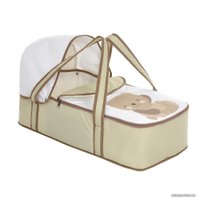 Люлька без шасси BamBola Мишка-Малышка (бежевый/белый)