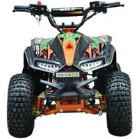 Квадроцикл Wels Tukah 110cc (оранжевый/зеленый)