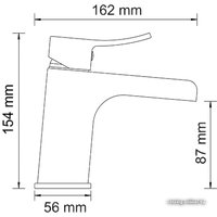 Смеситель Wasserkraft Aller 1069