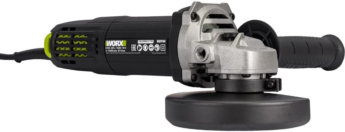 

Угловая шлифмашина Worx WU744