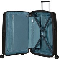 Чемодан-спиннер American Tourister Aerostep Black 67 см