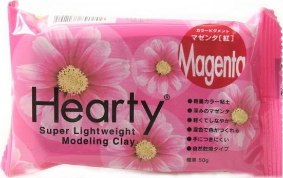 Полимерная глина Padico Co Пластика Hearty 50 г magenta 303120