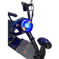 Электроскутер GreenCamel Кольт 801 FAT (15.6Ah, синий)