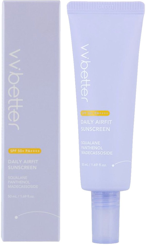 

Крем солнцезащитный VVbetter Daily Airfit Sunscreen SPF50+ PA++++ (50 мл)