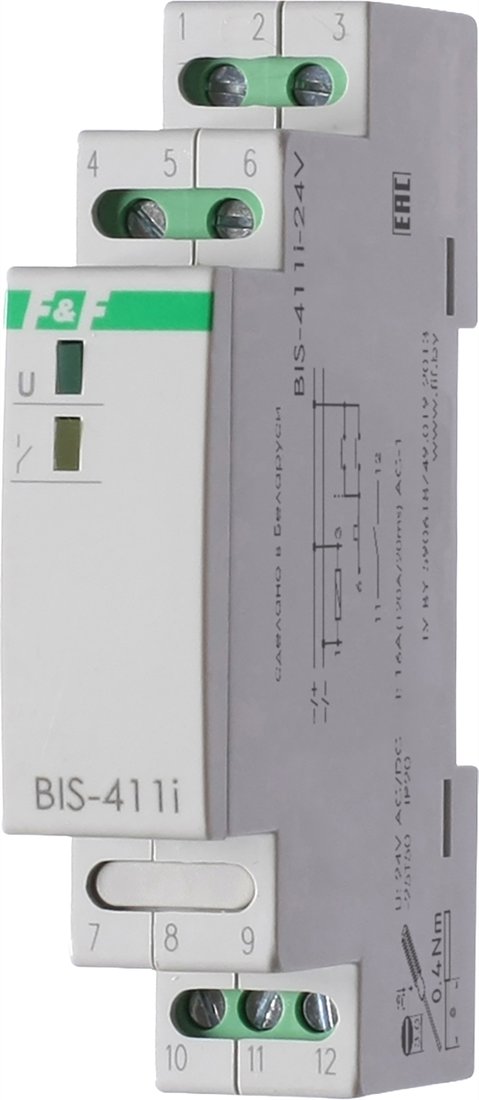 Реле импульсное Евроавтоматика F&F BIS-411i-24V EA01.005.035