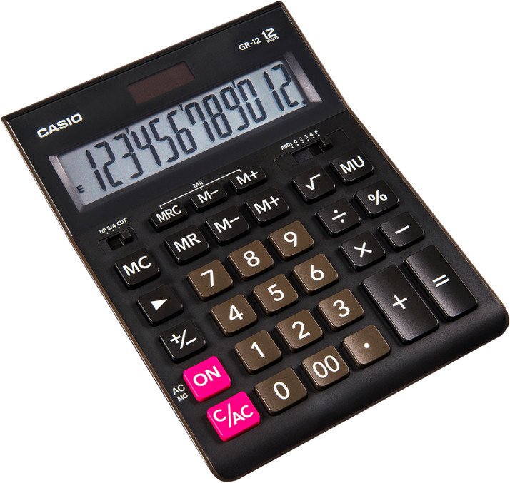 

Бухгалтерский калькулятор Casio GR-12-W-EP