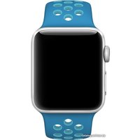 Ремешок Apple Nike 38 мм (голубая орбита/гамма-синий) [MQ2N2]