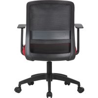 Офисное кресло CACTUS CS-MC333-BKRD (черный/темно-красный)