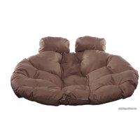 Подвесное кресло M-Group Для двоих 11450205 (коричневый ротанг/коричневая подушка)
