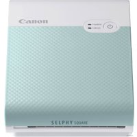 Мобильный фотопринтер Canon Selphy Square QX10 (зеленый)