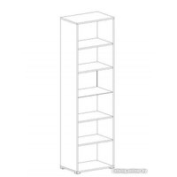 Шкаф-витрина Мебельград Ницца 1 дв (дуб вотан)