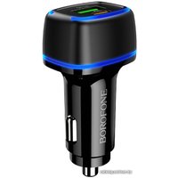Автомобильное зарядное Borofone BZ14A (черный)