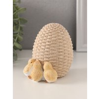 Статуэтка Sima-Land Цыплята у плетеного яичка 10583245 в Мозыре