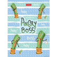 Блокнот Hatber Angry Boss-Кактусы 64ББ6В5_23586 (64 листа л)