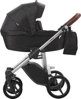Универсальная коляска BEBETTO Luca (2 в 1, 01, серая рама)