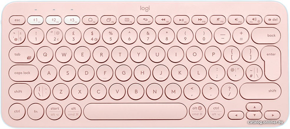 Клавиатура Logitech Multi-Device K380 Bluetooth 920-010569 (розовый)