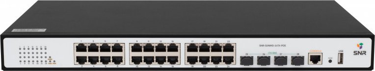 

Управляемый коммутатор 2-го уровня SNR SNR-S2989G-24TX-POE