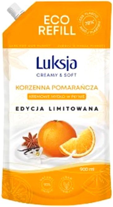 

Luksja Мыло жидкое Пряный апельсин чай 900 мл (сменный блок)