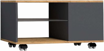 Журнальный столик Глазов Crown 16 (дуб золотистый/графит)