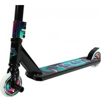 Трюковый самокат Ateox Shark 2024 (черный/нео)