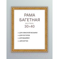 Фоторамка Декарт 30x40 8Л3080 (золото)
