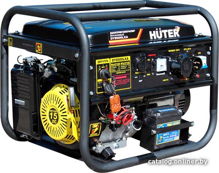 Бензиновый генератор Huter DY8000LXA