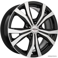 Литые диски X'trike X-119 16x6.5" 5x110мм DIA 65.1мм ET 37мм BK/FP