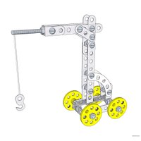 Конструктор Десятое королевство Металлический 02221 Для уроков труда 5 в 1