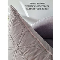 Чехол на подушку Matex Pillowcases Flower 65-258 (светло-серый)