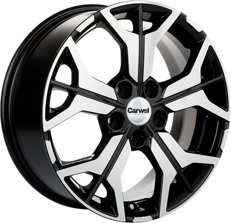 

Литые диски Carwel Бусани 17x7" 5x112мм DIA 57.1мм ET 40мм ABT