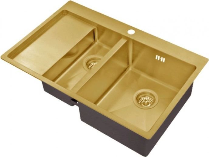 

Кухонная мойка ZorG SZR 5178-2-R Bronze