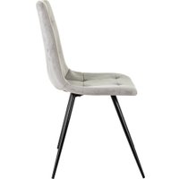 Стул Бюрократ CH-K1 4 шт (светло-серый Holland 09/черный)