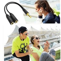 Кабель USBTOP Jack 3.5 мм - 2xJack 3.5 мм (0.1 м)