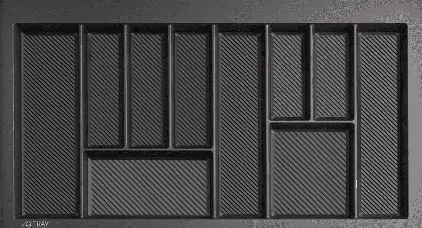 Лоток для столовых приборов AQ Tray 900 (графит)