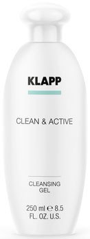  Klapp Очищающий гель Clean&active для жирной и комбинированной кожи Cleansing Gel 250 мл