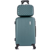 Чемодан-спиннер L'Case Krabi BCP-1202 13212 (M, темно-зеленый)