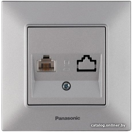 Розетка компьютерная Panasonic Arkedia Slim WNTC04042SL-BY