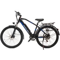 Электровелосипед Smart Balance City 2024 (черный/синий)