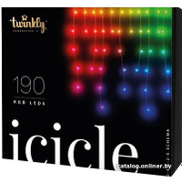 Гирлянда бахрома Twinkly Icicle 190 LEDs Multicolor