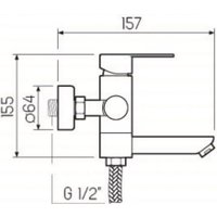Смеситель РМС SUS124-009E