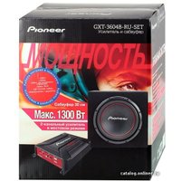 Пассивный сабвуфер + усилитель Pioneer GXT-3604B-SET-RU