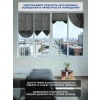 Плиссе Sundays Home 210-03 Самоклеящаяся 60х220 (серый)